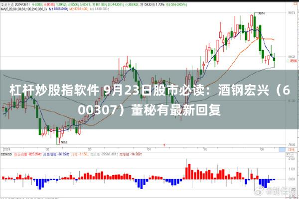 杠杆炒股指软件 9月23日股市必读：酒钢宏兴（600307）董秘有最新回复