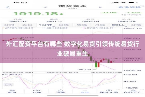外汇配资平台有哪些 数字化易货引领传统易货行业破局重生